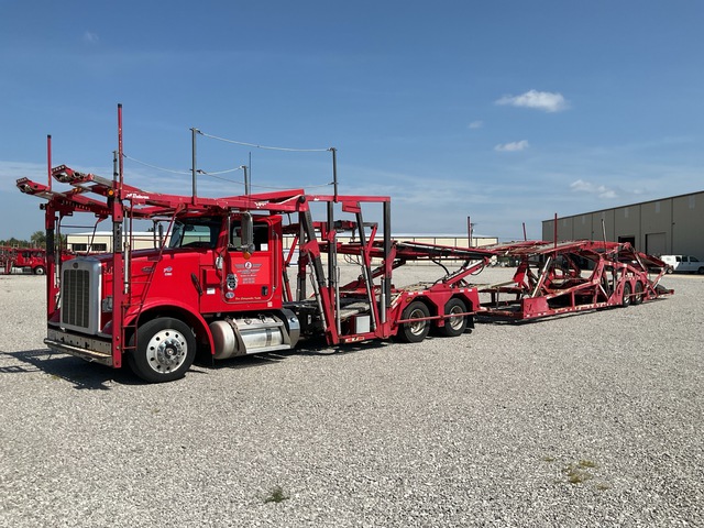 2017 Peterbilt 365 Car Carrier Truck w/Delavan 6000GS T/A Trailer 2017 Peterbilt 365 Car Carrier Truck w/Delavan 6000GS T/A Trailer