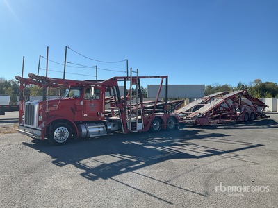 2016 Peterbilt 365 6x4 Camión portavehiculos