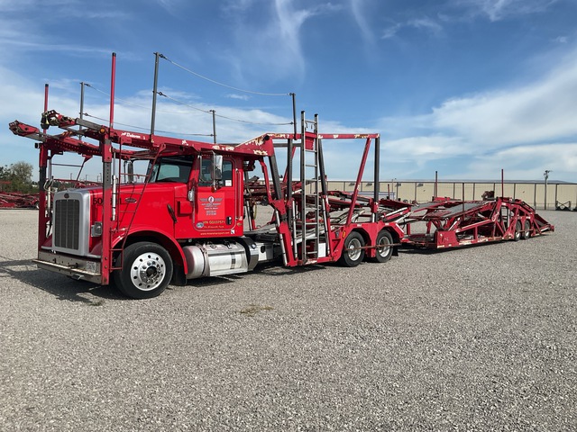 2016 Peterbilt 365 Car Carrier Truck w/Delavan 600GS T/A Trailer 2016 Peterbilt 365 Car Carrier Truck w/Delavan 600GS T/A Trailer