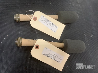 (2) Raytheon BMK150 Magnetic Microphones