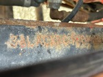 General Appearance with Frame Stamp Serial Number/VIN Photo