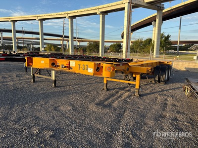 2023 Atro 20 ft T/A Extendable Containerchassis