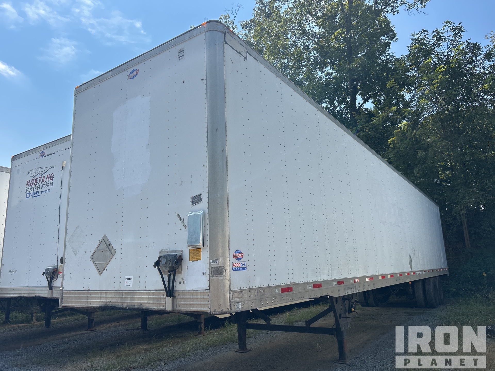 2013 Utility 53 ft x 102 in T/A Remolque de furgoneta