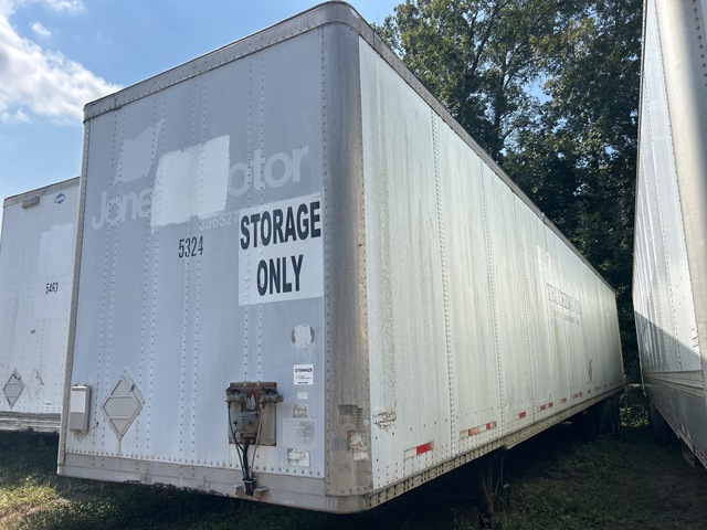 2003 Wabash DVCVHPC 53 ft x 102 in T/A Van Trailer