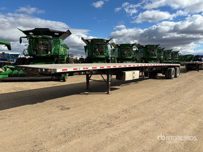 2017 Fontaine 48 ft T/A Spread Axle Flatbed Trailer