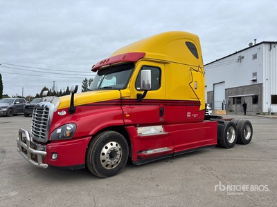 2017 Freightliner Cascadia 125 6x4 Tracteur routier couchette