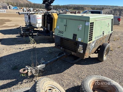 2013 Sullair 260 260 cfm Mobile Sprężarka powietrza