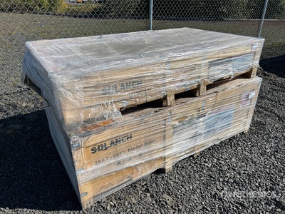 2026 SDL2533DGMS 25 ft x 33 ft Double Garage Metal Shed (Unused)
