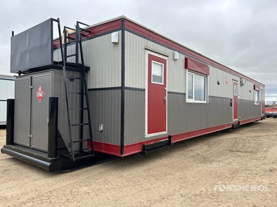 2014 Alta-Fab 60 ft x 14 ft Skid-Mounted Double-Ended Apartment Wellsite
