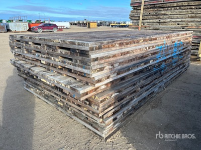 Quantity of (10) 8 ft x 12 ft Wood Access Tapis