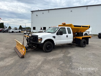 2008 Ford F-350 XL 4x4 Extended Cab Sneeuwschuiver