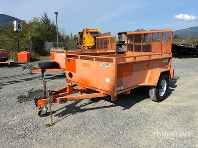 2020 Miska MD 8 ft S/A Remorque utilitaire