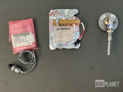 (17) Thermometers, (8) Speed Sensors, (2) Pressure Transmitters & Assorted Items