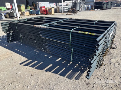 Quantity of (18) 2026 BYT DMPNL96 9 ft 6 in Diamond Livestock Panel (Unused)
