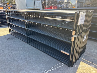 Quantity of (24) 2025 BYT RG12 12 ft Ranch Livestock Gate (Unused)