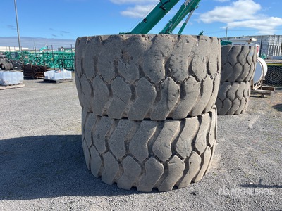 Quantity of (2) Bridgestone 35/65R33 Pneus