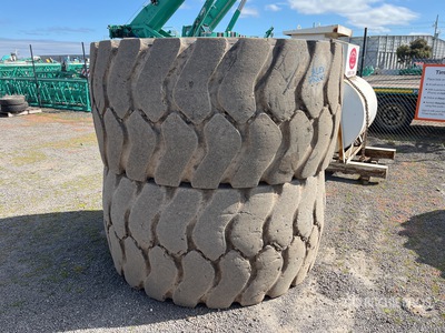 Quantity of (2) Bridgestone 35/65R33 Pneus