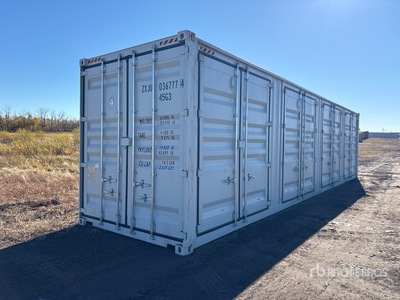 2026 40 ft High Cube Multi-Door Contenedor de almacenamiento