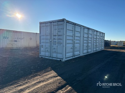 2026 40 ft High Cube Multi-Door Contenedor de almacenamiento