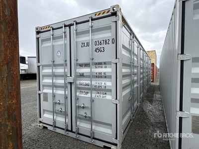 2026 40 ft High Cube Multi-Door 40 ft One-Way High Cube Multi-Door Storage Container