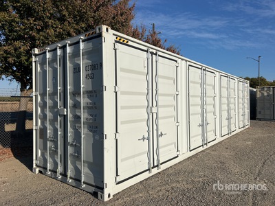2026 40 ft High Cube Multi-Door Storage Container