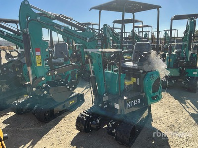 2026 CFG KT13R Mini Excavator (Unused)