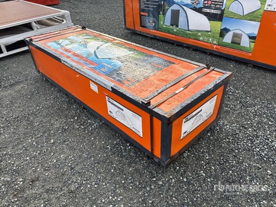TMG Industrial TMG - ST2030P 20 ft x 30 ft Peak Ceiling Container Shelter (Unused)
