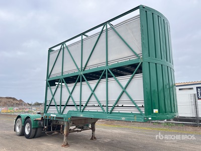 2009 Dickinson Bogie/A B-Double Lead Livestock Trailer