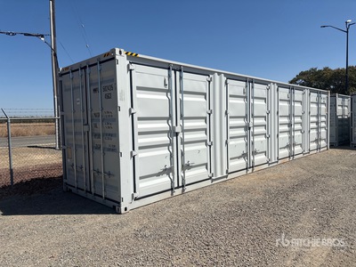 2026 40 ft High Cube Multi-Door Storage Container