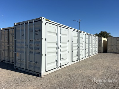 2026 40 ft High Cube Multi-Door Lagercontainer