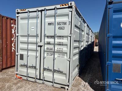 2026 40 ft High Cube Multi-Door Opslag container