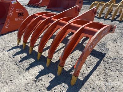 2026 SEC 1800 mm Excavator Rake - Fits 33 Ton (Unused)