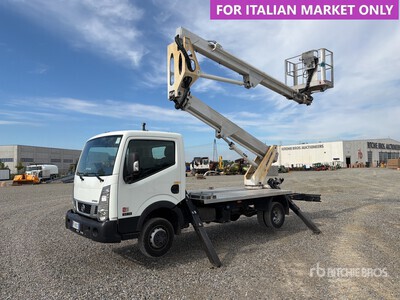 2019 Multitel HX195 19.5 m on Nissan NT400 Bucket Truck