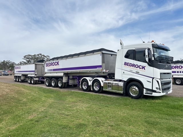 2022 Volvo FH16 6x4 & 2023 Sloanebuilt A-Double Road Train Combination