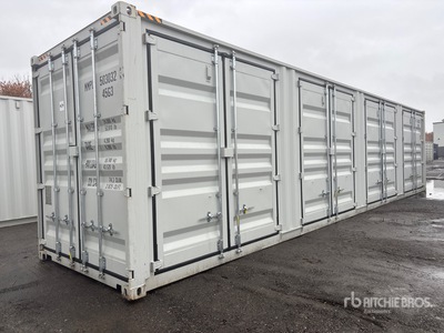 2026 40 ft High Cube Multi-Door Storage Container