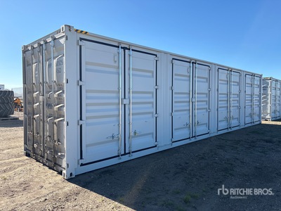 2026 40 ft High Cube Multi-Door Storage Container