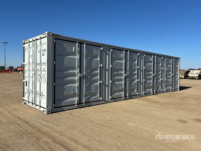 2026 40 ft High Cube Multi-Door Storage Container