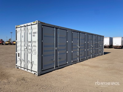 2026 40 ft High Cube Multi-Door Storage Container