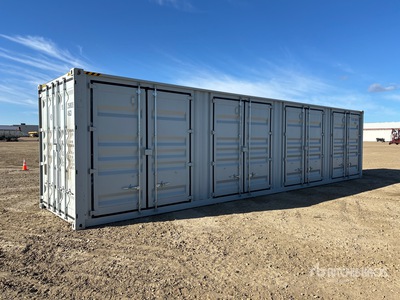 2026 40 ft High Cube Multi-Door Contenedor de almacenamiento