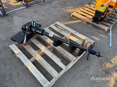 2026 GIYI 12 in Mini Skid Steer Auger (Unused)