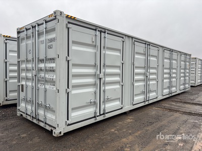 2026 40 ft High Cube Multi-Door Contenedor de almacenamiento