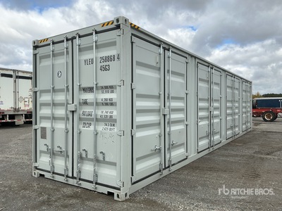 2026 40 ft High Cube Multi-Door Contenedor de almacenamiento