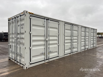 2026 40 ft High Cube Multi-Door Contenedor de almacenamiento