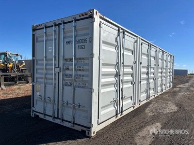 2026 40 ft High Cube Multi-Door Storage Container
