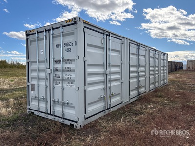 2026 40 ft High Cube Multi-Door Storage Container