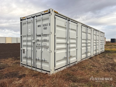 2026 40 ft High Cube Multi-Door Storage Container