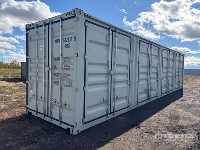 2026 40 ft High Cube Multi-Door Storage Container