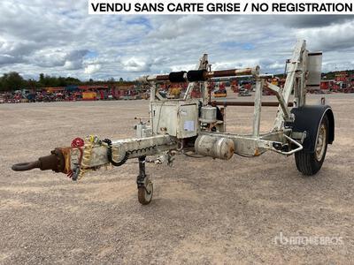 Lancier L05106 S/A Remorque Porte-Touret 1 Essieu Reel Trailer