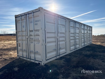 2026 40 ft High Cube Multi-Door Storage Container