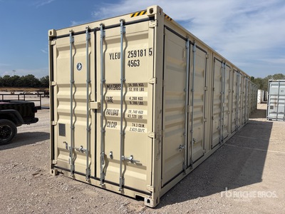 2026 40 ft High Cube Multi-Door Contenedor de almacenamiento